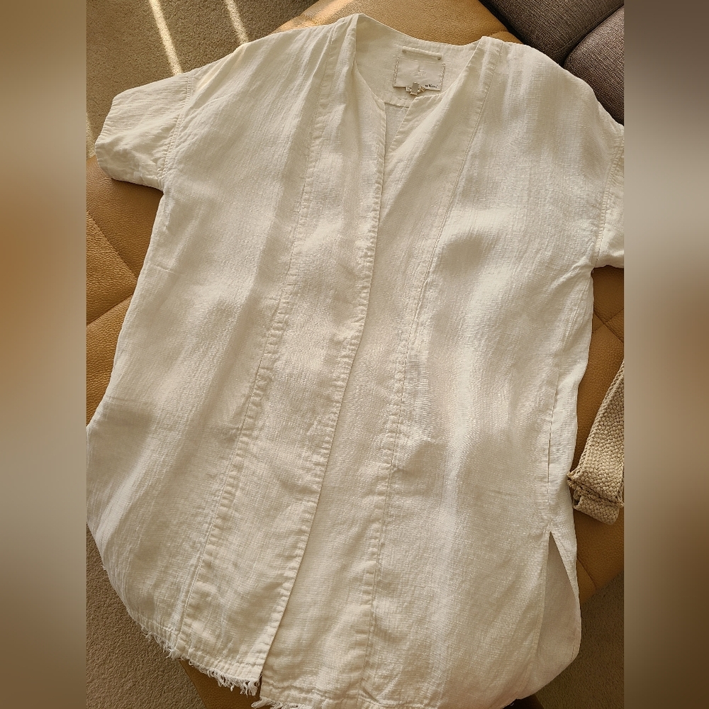 Aritzia Wilfred Le Fou Linen Jacket